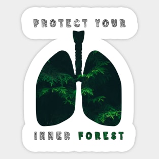 Protect Your Inner Forest Sticker